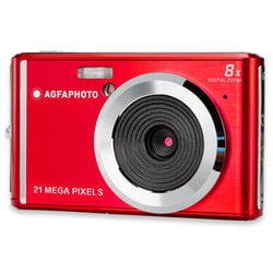 AGFA PHOTO Realishot DC5200 - Appareil Photo Compact, 21MP, Ecran LCD 2,4", Zoom Digital 8x, Vidéo HD 720p, Batterie Lithium, Cartes SD, Modes Scène