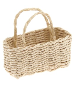 Panier miniature ovale, 4,5 x 2,2 x 4 cm pour le monde des lutins - Rico Design Marron