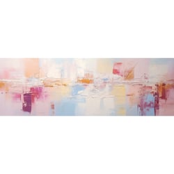 Tableau sur toile art moderne 45x135 cm