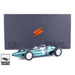 Voiture Miniature - SPARK - BRM P57 - Échelle 1/18 - Vainqueur GP Monaco 1963 - Verte