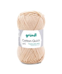 Fil à tricoter COTTON QUICK UNI - Gründl - PPSC - certifié Oeko-Tex 171 Marron