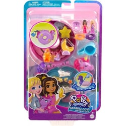 Coffret bouee licorne polly pocket - mattel - hkv34 - mini univers poupee