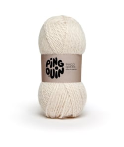 Fil à tricoter PINGO QUEEN - 100GR - Pingouin Vanille Jaune