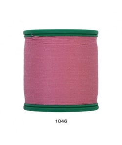 Fil à Coudre Laser 100% Polyester 200m Super Résistant : Résistance et Couleurs Éclatantes pour Vos Projets de Couture 1046 Rose