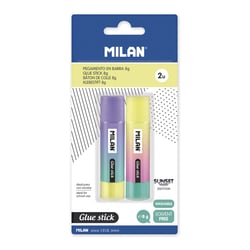 Blister 2 bâtons de colle 8 g Sunset