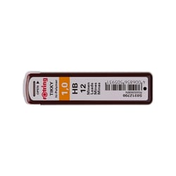 Lot de 10 étuis de 12 mines ROTRING Tikky - 1 mm - HB