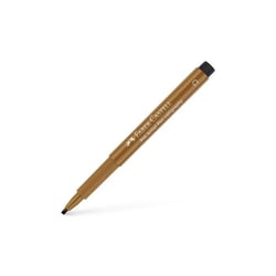 Feutre de dessin technique Faber-Castell Pitt Artist Pen - Terre d'ombre - Pointe C 2,5 millimètres