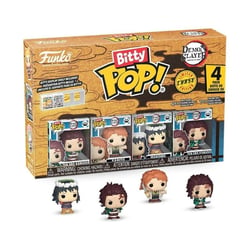 Demon Slayer: Kimetsu no Yaiba - Pack 4 figurines Bitty POP! Tanjiro 2,5 cm - Funko