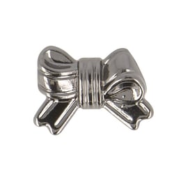 Lot de 6 boutons mini noeud 15mm gris foncé