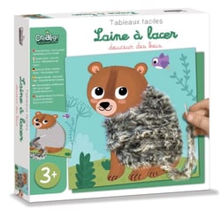 Tableaux à lacer Douceur des bois - Crealign - Vert