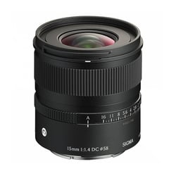 SIGMA Objectif 15mm f/1.4 DC Contemporary compatible avec Fujifilm X