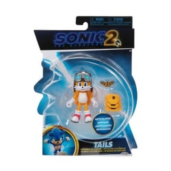 Figurine articulée - JAKKS PACIFIC - Sonic the Hedgehog 2 Movie - Tails - 10 cm