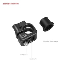 SMALLRIG Black Mamba Collier de serrage 12mm/15mm - 3598