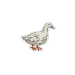 Lot de 3 écussons campagne oie 3,5x2cm