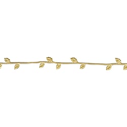 Galon en cire, 21 cm, or, 2 pces
