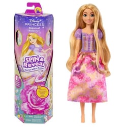 Spin & Reveal Raiponce Mattel Poupée es avec surprises HTV86