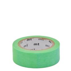 Masking tape - Dégradé fluo bleu et jaune - 7 m x 15mm