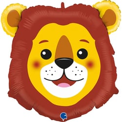 Ballon Géant Tête de Lion - 74 cm