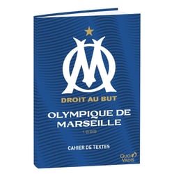 CAHIER DE TEXTES FR Olympique de Marseille - 15x21 cm - Journalier