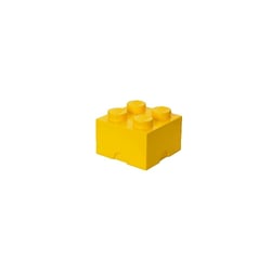 Boîte de rangement LEGO modèle 5706773400324 jaune en polypropylène
