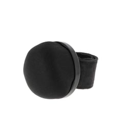 Bracelet porte-épingles ajustable - Noir