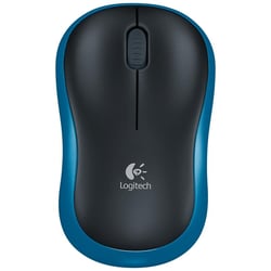 Souris Optique Sans Fil 1000DPI 3 Boutons 10m Plug And Play 12 Mois Autonomie Bleu YONIS
