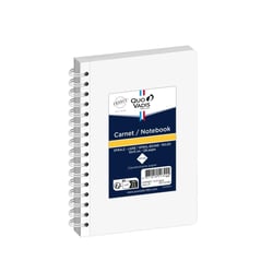 CARNET SOUPLE SPIRALE A6 - 128 PAGES Recharge - 10x15 cm
