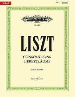 Partition musicale Liszt - Consolations et Rêves d'amour - Piano