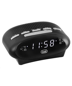 RADIO REVEIL NOIR RC 821 D TREVI