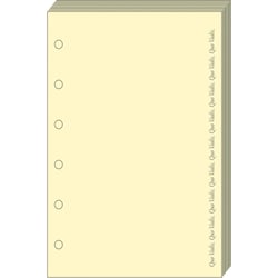 BLOC-NOTES T14 IVOIRE Recharge - 8x12,5 cm - Non lignées