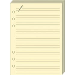 FICHES NOTES T14 IVOIRE Recharge - 8x12,5 cm - Lignées