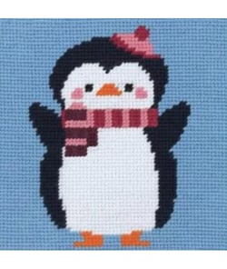 Mon 1er kit tapisserie - Pingouin - Anchor Bleu