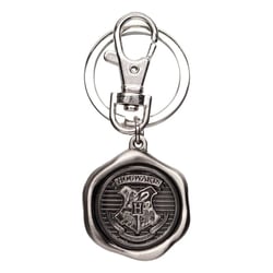 Harry Potter - Porte-clés en étain Logo de Poudlard