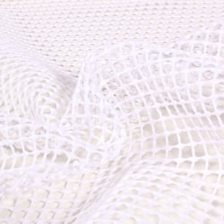 Tissu Antidérapant dessous de tapis Blanc