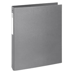 Classeur rigide 4 anneaux 30mm Teksto - A4 - Gris - x 10 - Exacompta