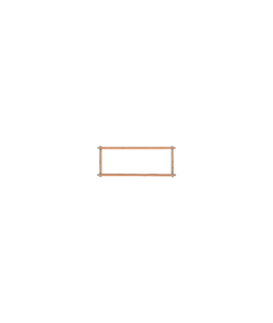 Cadre Rotatif pour Tapisserie à Clipser - 68,5 x 30,4 cm - Milward Marron