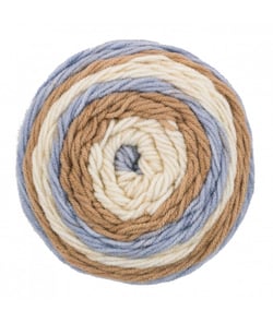 Fil de Laine Lolly Pop 150 gr - Grundl - certifié Oeko-Tex 12 Marron