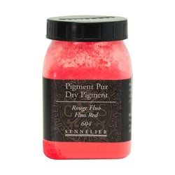 Pigment en poudre - Sennelier - Rouge fluo - Pot de 200 ml