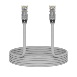 Belkin Câble Ethernet RJ45 CAT6 UTP 5m Haut Débit 1 Gbps Bande Passante 250 MHz Gris