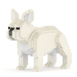 Chien Bouledogue Français oreilles dressées crème Taille standard | JEKCA | 14 ans et +
