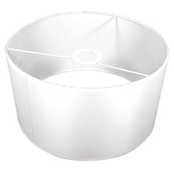 Abat - jour, 30cm ø, blanc, hauteur 16 cm