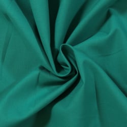 Tissu Coton uni Vert jade foncé