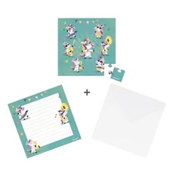 Puzzle 25 pièces - Carte Cadeau Licornes - Jura Toys