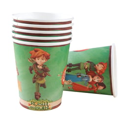 Robin des Bois™ - Gobelets carton, lot de 8