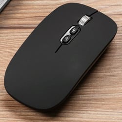 Souris Sans Fil 1600DPI 5 Boutons 28 Langues Rechargeable Voix Intelligente Noir YONIS