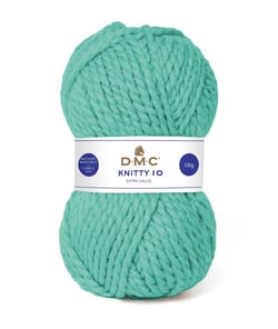 Pelote à tricoter Knitty 10 - 100GR - DMC Vert (727)