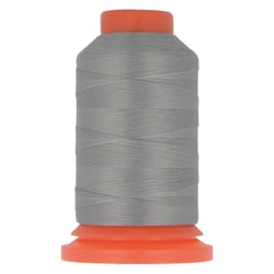 Bobine fil mousse polyester 1000m fabriqué en France pour surjeteuse Gris