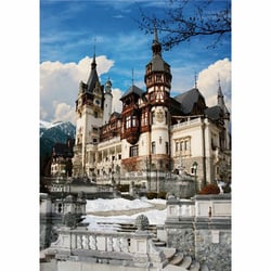 Puzzle 1000 pièces - Roumanie : Château de Peles - DToys