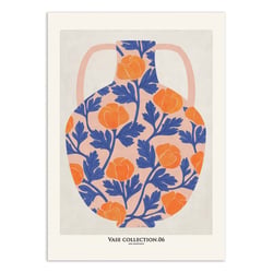 Affiche 30x40 cm - Vase collection V5 - El Buen Limon