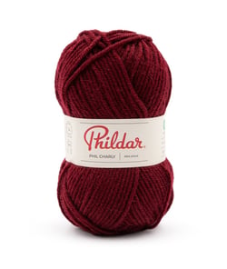 Pelote à tricoter PHIL CHARLY - Phildar : Un essentiel pour tous vos projets tricot Burgundy